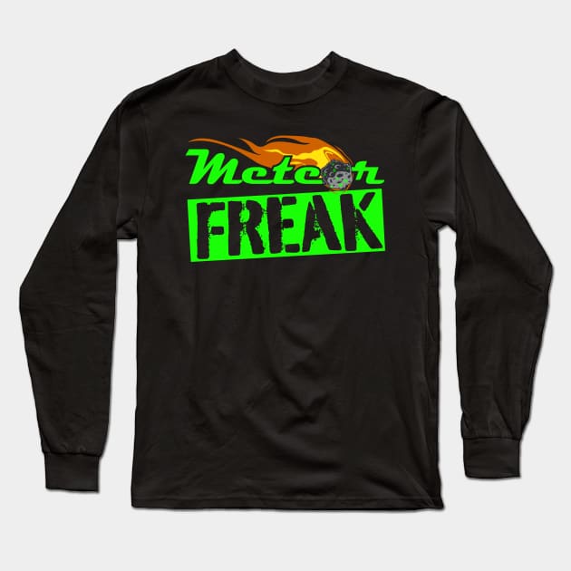 Meteor Freak Long Sleeve T-Shirt by Meta Cortex